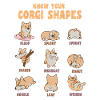 Corgi Shapes Hey Corgeous koiran omistajien lahja