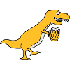 Funny Drunken T-Rex Dino