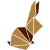 Origami: Häschen
