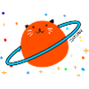 Caturn Cat Cat Saturn Planet