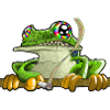 Smoking frog