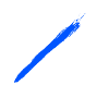 Brush blue