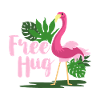 Umarmung Flamingo