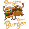 Burger essen spruch