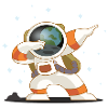 cute astronaut