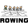 Aviron Aviron bateau 4 pièces avec barreur