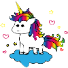 funky unicorn