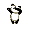 Panda Dab Funny
