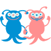 Cute Alien Love Couple