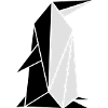 Origami: putziger Pinguin