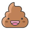 Sheisse Poop Emoji Poo Carino Regalo Bambino