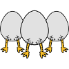 Chick In Egg Crew