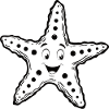 cute starfish animalis
