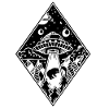 T-shirt Alien Beam