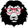 lion glasses nerd