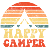 Happy camper camping nature