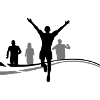 Group Of People Jogging