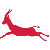 Gazelle-Jumping Sprung wildes Tier