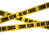 CRIME SCENE - ABSPERRBAND - KRIMI - TATORT