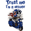 Skull Scooterman Geschenkidee