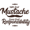 Mustache - mustache beard