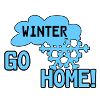 Winter Schnee lustig Spruch Geschenk