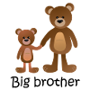 lindos hermanos oso, hermano mayor