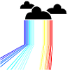 rainbow cloud
