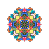 Mandala de couleur