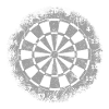 Dartboard symbol