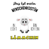 Menschenkostuem Laemmchen Karneval MBA
