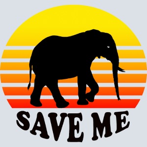 Elefante SÁLVAME Sombra Crack Sol