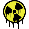 Atom Symbol Graffiti