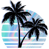 Palm Tree Hologram