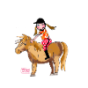 petite fille et poney