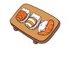 Sushi Sleeping Sushi Japan Funny Gift