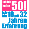 I'm not 50 years