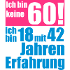 I'm not 60 years