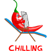 chilli, chilling, chilli, lazybones, lazy