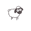Sheep sheep fall asleep