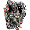 Demon mask
