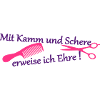 Med en kam og saks til ære