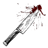 bloody knife