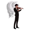 Violinist Angel