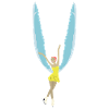 Figure skating angel