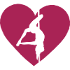 heart pole dance love