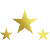 Three Golden Stars