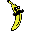 Sir Mustache Banana