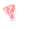 Speedminton Shuttlecock