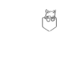 Sacs Chatte Doux Pocket